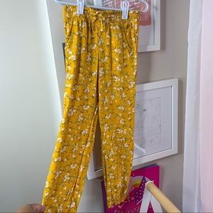 Old Navy | floral pants - toddler girls